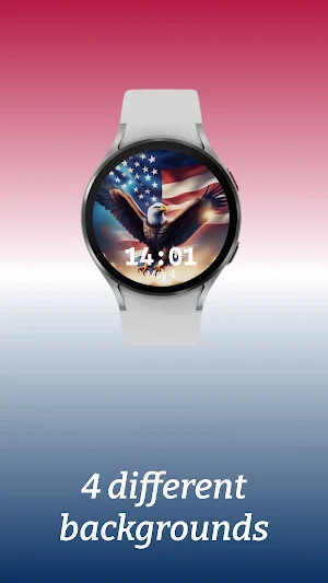 USA - American Watch Face Screenshot 1