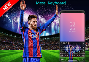 Lionel Messi Keyboard theme Screenshot 0