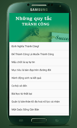 Quy Tac Thanh Cong Screenshot 0