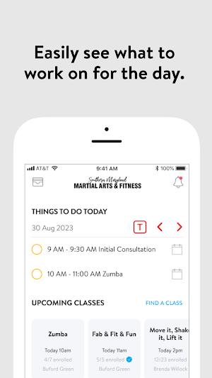 SMMA Fitness Screenshot 1