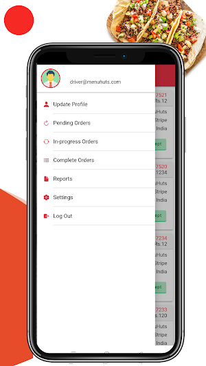 Driver app Screenshot 2