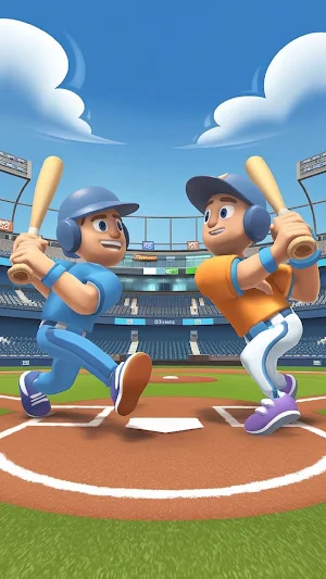 Baseball Home Run Clash 3D Screenshot 1