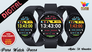 Minerva Digital Watch Face Screenshot 1