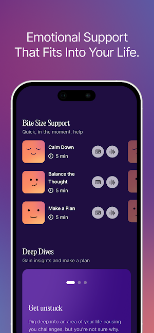 Thoughtful: AI Mental Health Screenshot 2