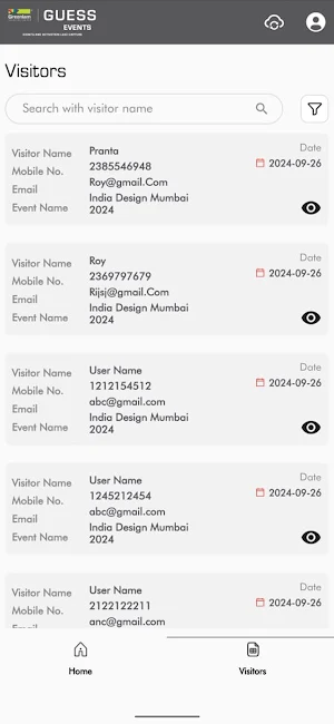 Guess Events Screenshot 2