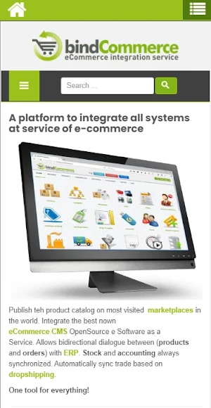 bindCommerce Screenshot 1