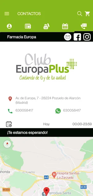 Farmacia Europa Screenshot 2