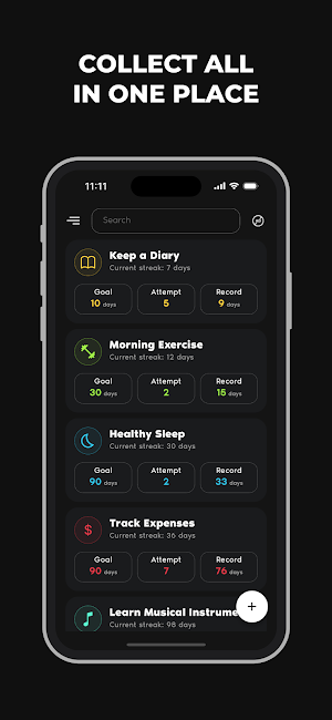 HabitRise: Progress Tracker Screenshot 0