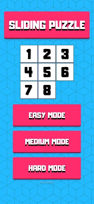 Sliding Puzzle - Numbers Screenshot 0