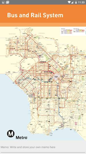 LOS ANGELES METRO RAIL BUS WAY Screenshot 1
