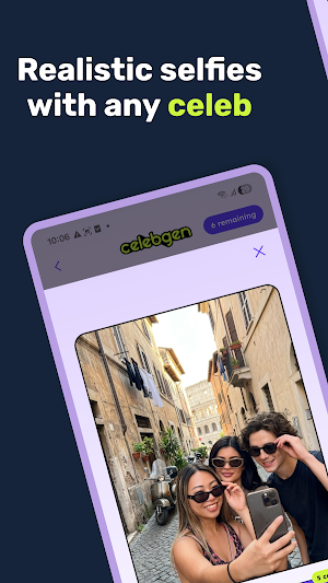 CelebGen: Selfies with Celebs Screenshot 0