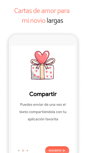 Cartas de amor para mi novio Screenshot 2