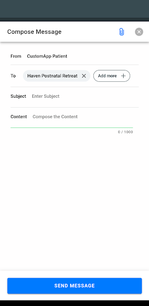 Haven Postnatal Screenshot 2