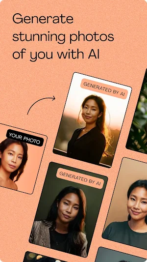 Retake - AI Portrait Generator Screenshot 0