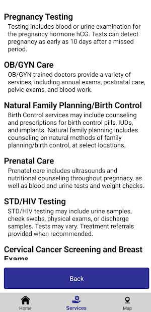 Women's Guide to Healthcare NY Screenshot 3