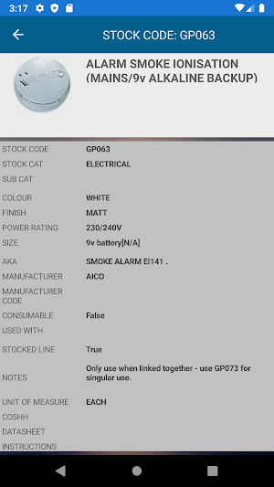 SRN Van Stock Mobile Screenshot 2