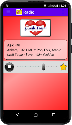 Radio Stations - Turkey, FM Internet Radio Screenshot 0