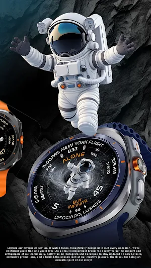 Space Watch Face 153 Screenshot 3