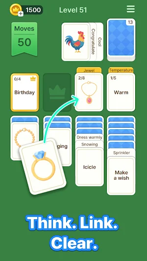 Word Solitaire Links: Puzzle Screenshot 0
