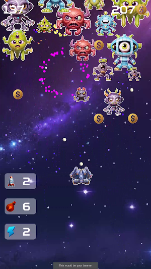 Shoot Those Aliens Screenshot 1