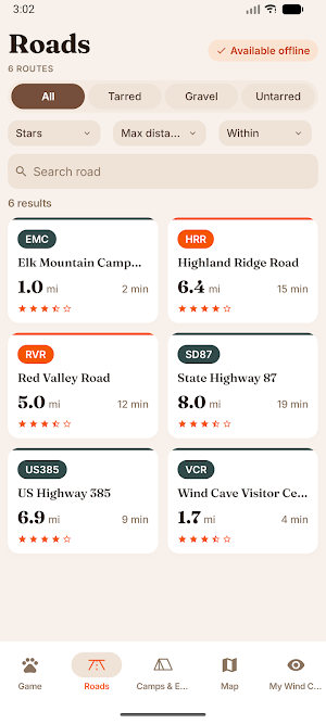 Wind Cave Safari Guide & Map Screenshot 3