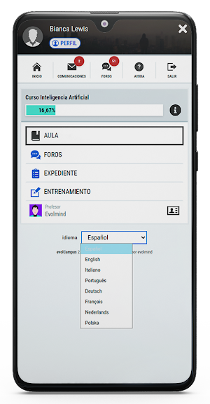 evolCampus - LMS Platform Screenshot 2