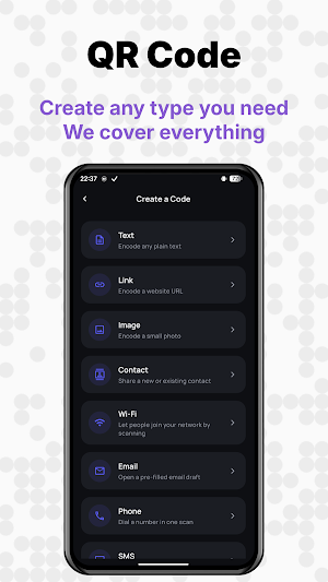 QR Code Scanner & Generator Screenshot 3