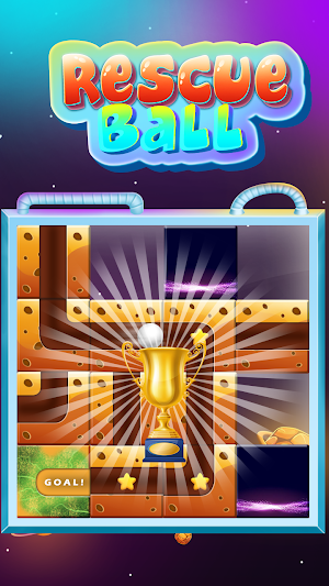 Roll The Physics Ball @ Slide  Screenshot 0