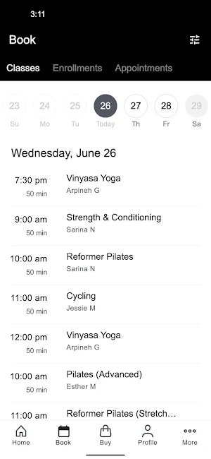 Zaan Womens Fitness Studio Screenshot 1