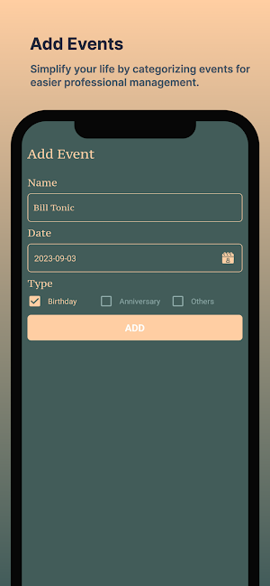 Events & Calendar Planner Screenshot 2