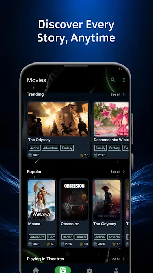 Ocean Streamz - Movies & Shows Screenshot 0