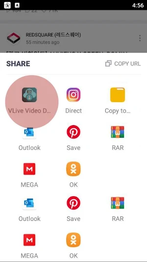 Video Downloader for V Live Screenshot 1
