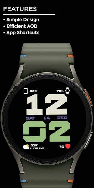 Night 74 - watch face Screenshot 1