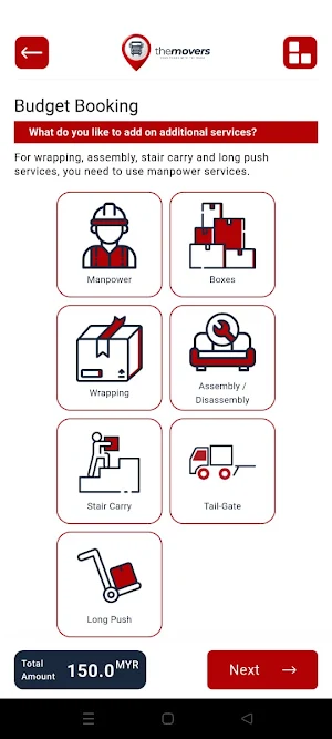 The Movers - Moving Services Screenshot 1