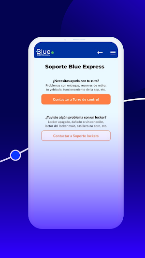 Couriers Blue Express Screenshot 3
