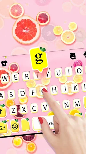 Fruity Messenger Keyboard Theme Screenshot 1