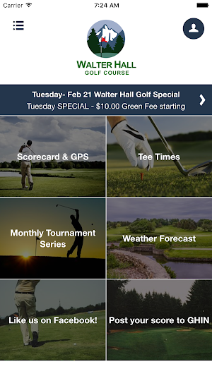 Walter Hall Golf Course Screenshot 1