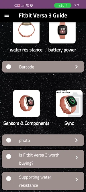Fitbit Versa 3 Guide Screenshot 2
