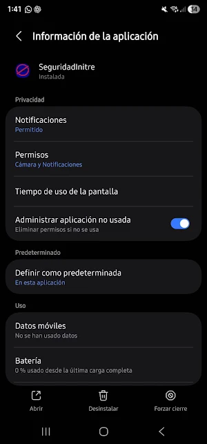Seguridad Initre Screenshot 2