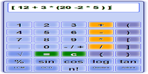 Calculator Parentheses ( ) [ ] Screenshot 0