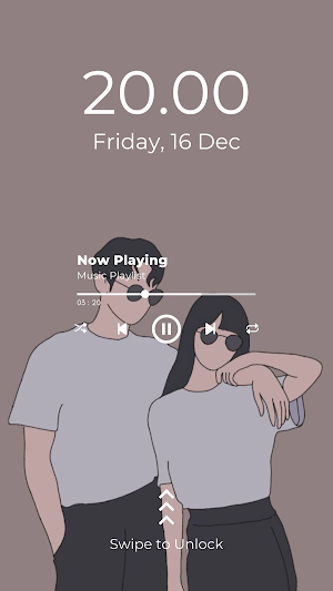 Kawaii Couple Wallpaper 4K Screenshot 1