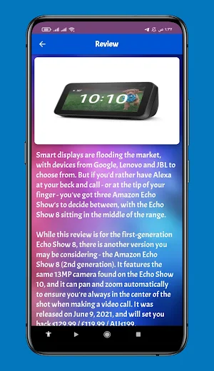 Amazon Echo Show 8 Guide Screenshot 0