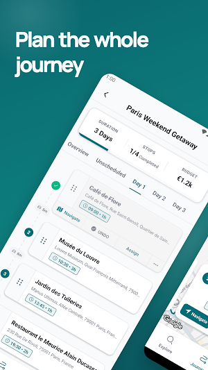 MyJourney - Travel Planner Screenshot 0
