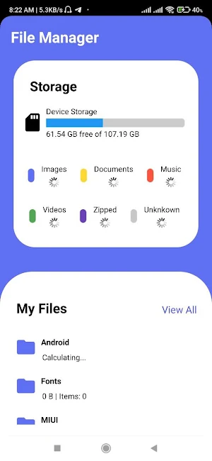 File Manager Screenshot 1