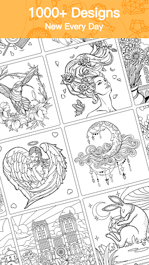 Adult Coloring Book Premium Screenshot 1