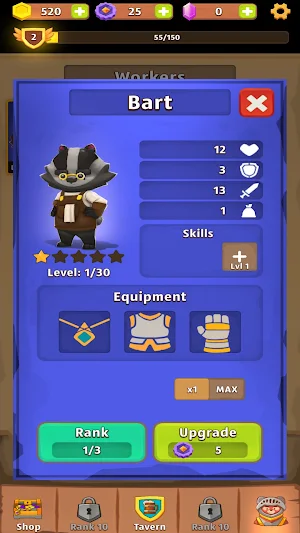 Animal Tavern－medieval tycoon Screenshot 0