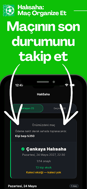 Halısaha: Maç Organize Et Screenshot 0