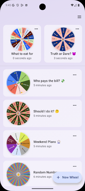Wheel Picker Screenshot 1