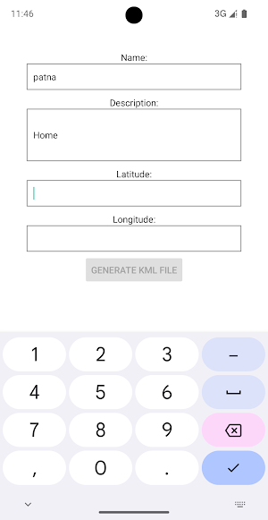 KML File Generator Screenshot 1
