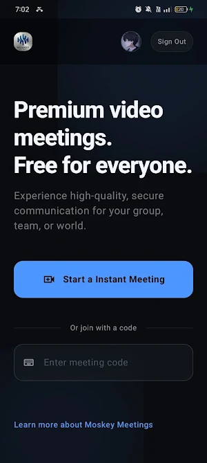 Moskey Meetings: Team Meetings Screenshot 2